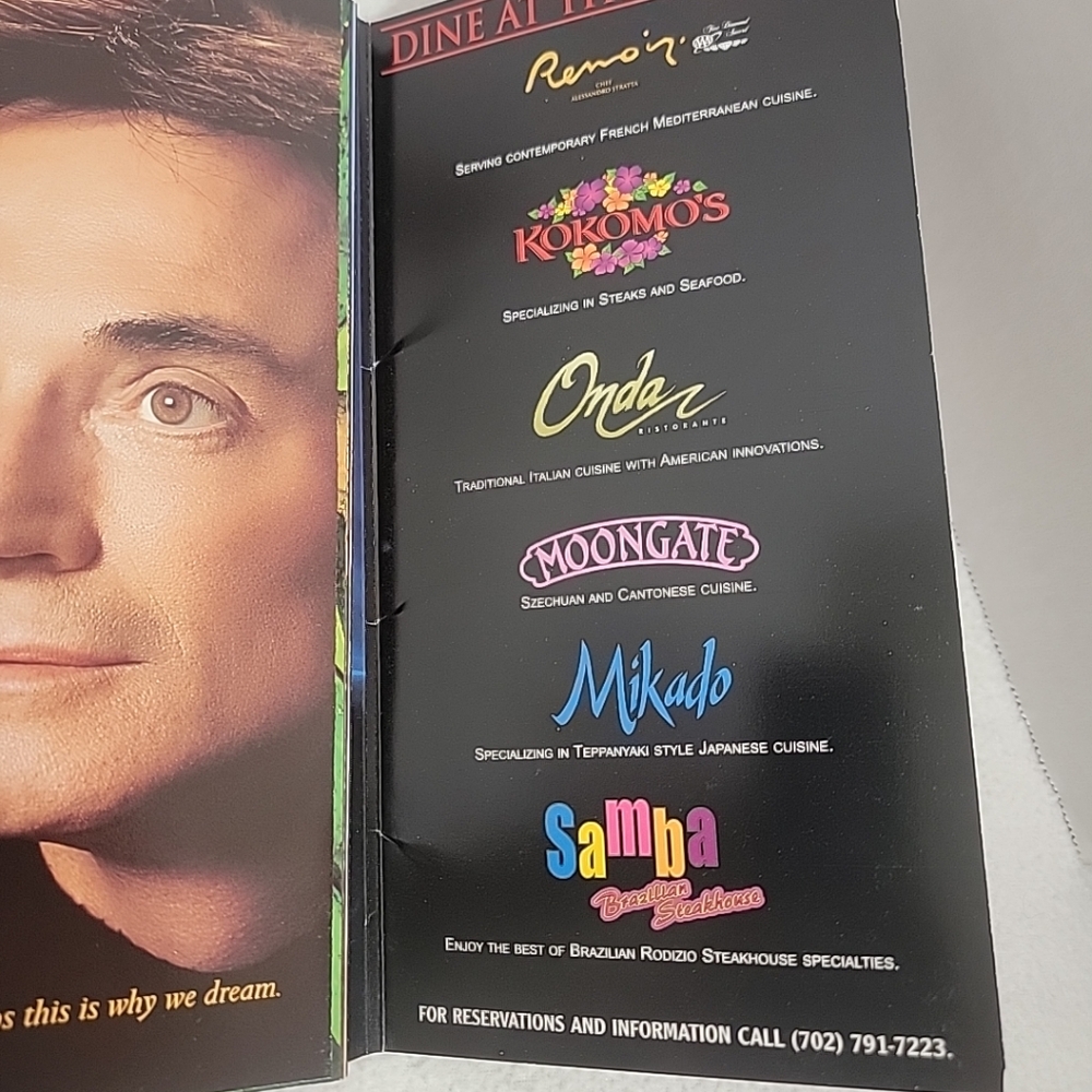 Siegfried And Roy at The Mirage 1998 Program Magazine “Magicians of the Century” - Picture 3 of 6